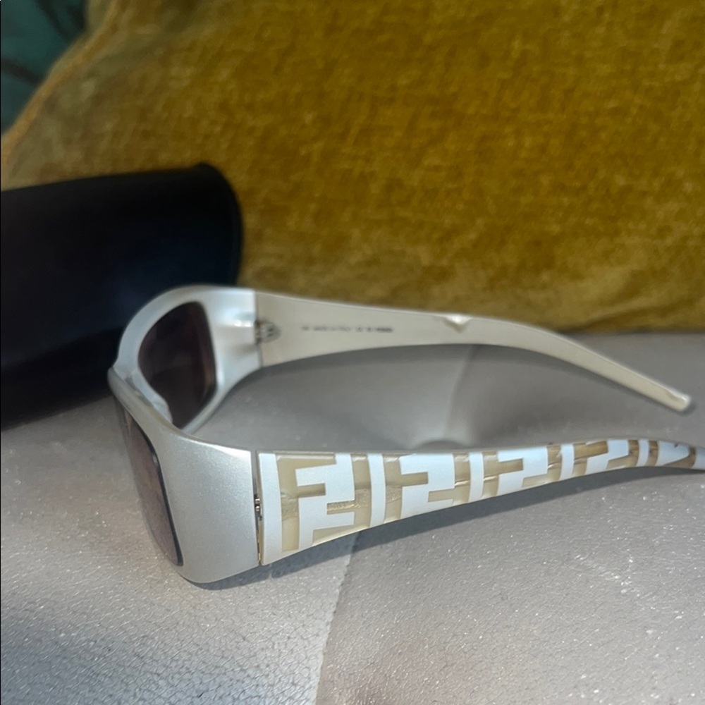 Fendi White Sunglasses